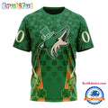NHL Arizona Coyotes Special St. Patrick’s Day All Over Print Shirts