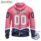 NHL Arizona Coyotes Specialized Hockey Fights Cancer Hoodie