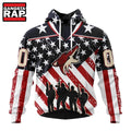 NHL Arizona Coyotes Specialized Kits For Honor USS Military Hoodie, T Shirt