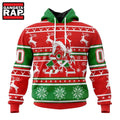 NHL Arizona Coyotes Specialized Unisex Christmas Is Coming Hoodie, T Shirt