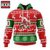 NHL Arizona Coyotes Specialized Unisex Christmas Is Coming Hoodie, T Shirt