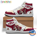 NHL Arizona Coyotes Team Mascot Design Air Jordan 1 Hightop Shoes