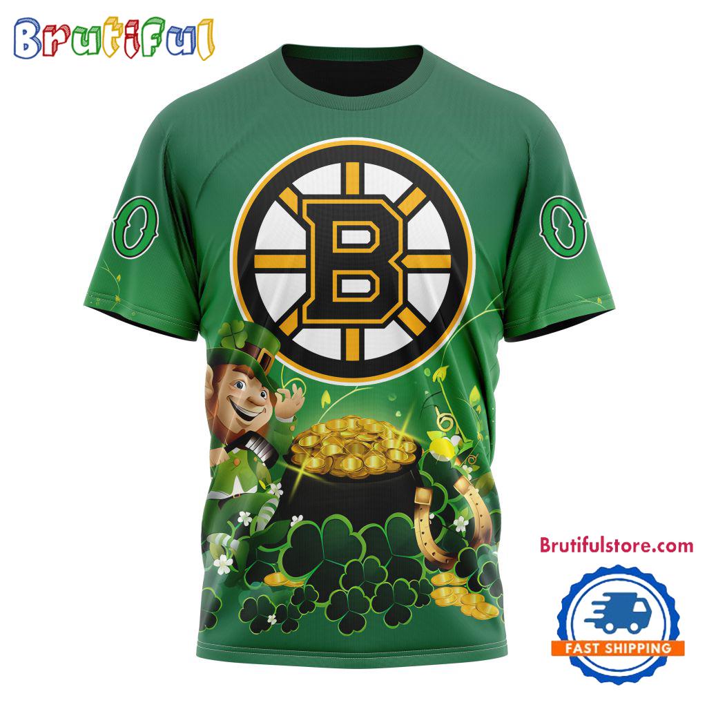 NHL Boston Bruins Personalize St. Patrick’s Day Hockey Team T Shirt, Hoodie, Sweatshirt