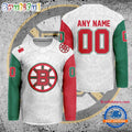 NHL Boston Bruins Personalized Mexican Heritage Hockey Jersey