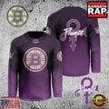 NHL Custom Name Number Boston Bruins Prince New Design Hockey Jersey