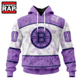 NHL Boston Bruins Special Lavender Fight Cancer Hoodie, T Shirt