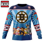 NHL Boston Bruins Special Paw Patrol Kits Hoodie, T Shirt