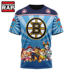 NHL Boston Bruins Special Paw Patrol Kits Hoodie, T Shirt