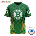 NHL Boston Bruins Special St. Patrick’s Day All Over Print Shirts