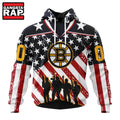 NHL Boston Bruins Specialized Kits For Honor USS Military Hoodie, T Shirt