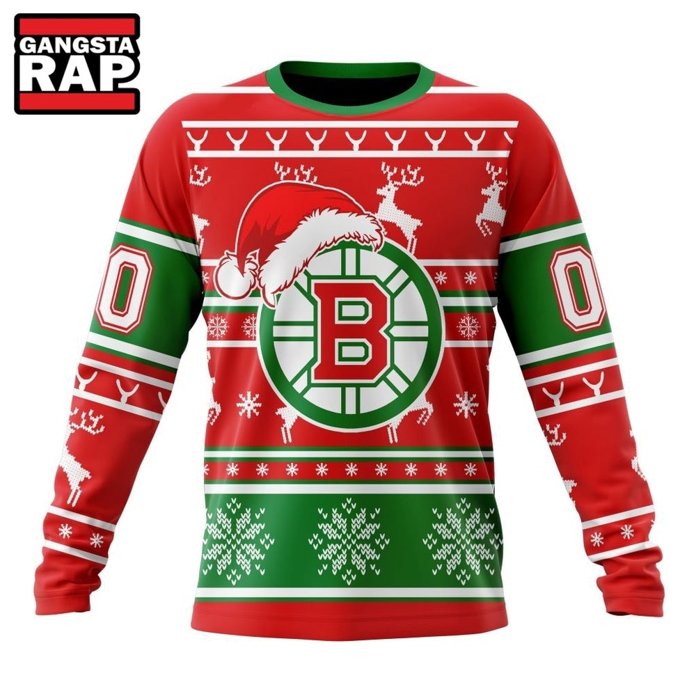 NHL Boston Bruins Specialized Unisex Christmas Is Coming Hoodie, T Shirt