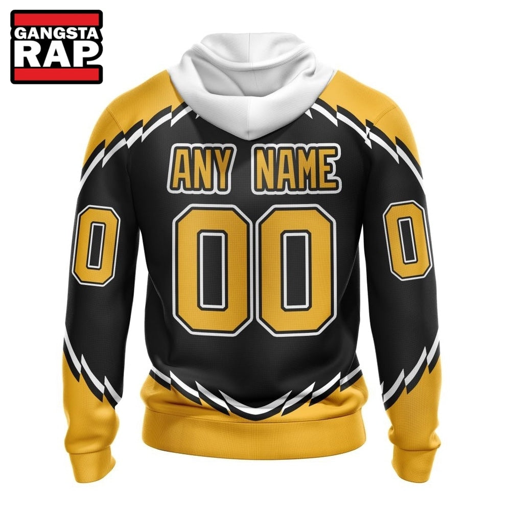 NHL Boston Bruins Specialized Unisex Kits With Retro Concepts Hoodie, T Shirt