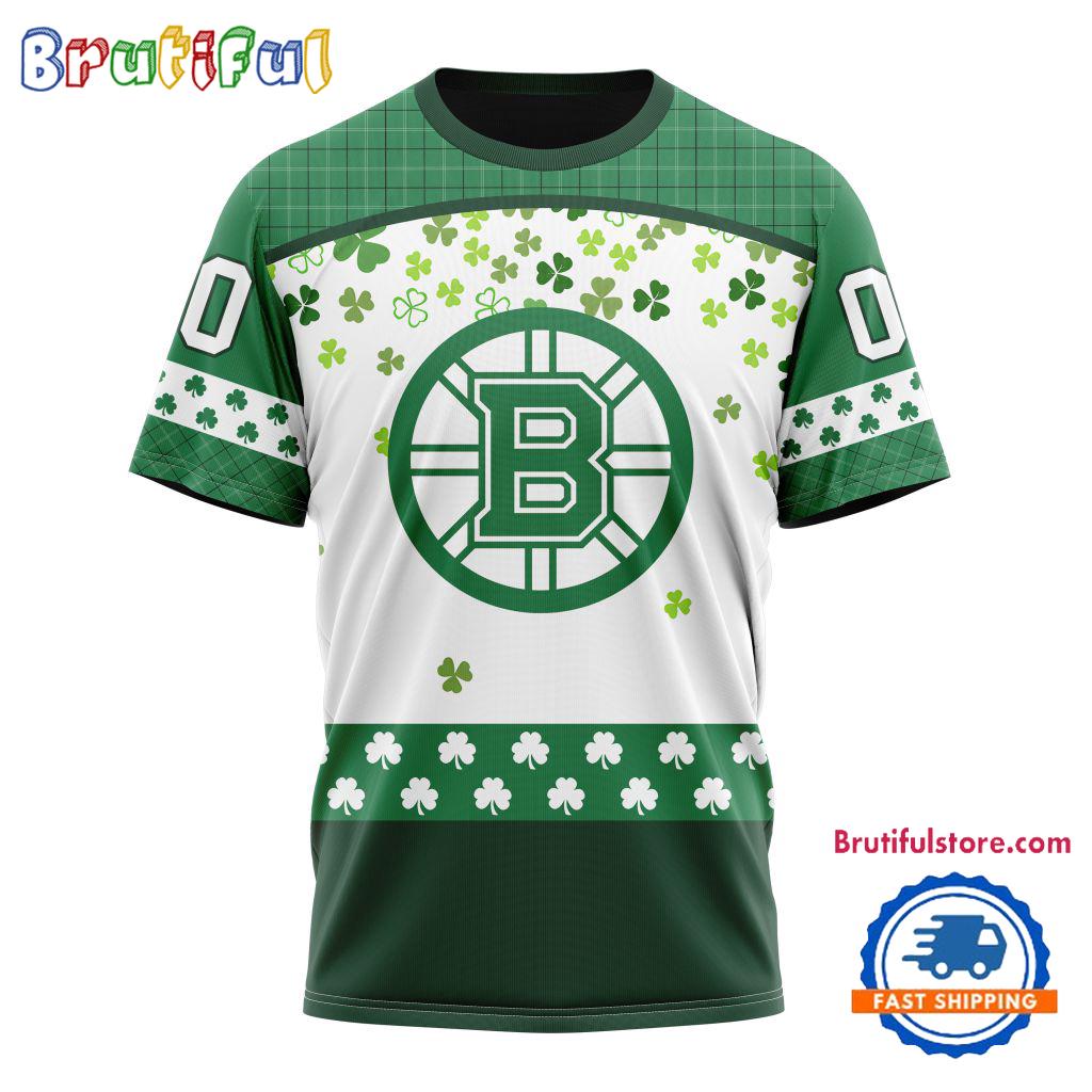 NHL Boston Bruins St. Patrick’s Day For Hockey Fans New Design T Shirt