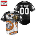 NHL Boston Bruins x BB 8 D Star War Baseball Jersey