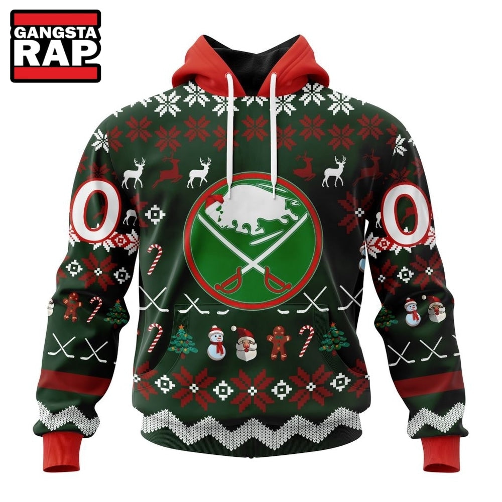 NHL Buffalo Sabres Hockey Christmas Is Coming 2026 Hoodie, T Shirt