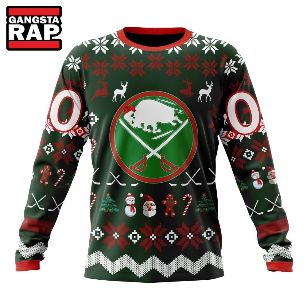 NHL Buffalo Sabres Hockey Christmas Is Coming 2026 Hoodie, T Shirt