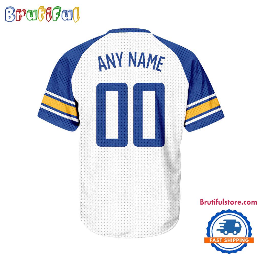 NHL Buffalo Sabres Hockey Team Design V-neck Mesh Short Sleeve Jersey