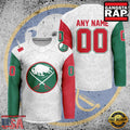 NHL Custom Name Number Buffalo Sabres Mexican Heritage New Design Hockey Jersey