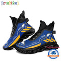 NHL Buffalo Sabres Personalized Name Hockey Team Design High Top Max Soul Shoes