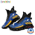 NHL Buffalo Sabres Personalized Name Hockey Team Design High Top Max Soul Shoes