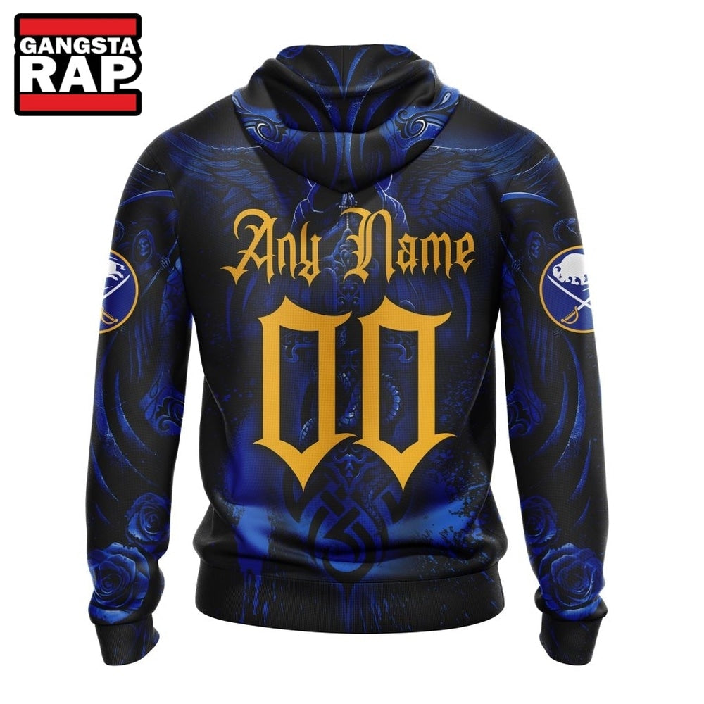 NHL Buffalo Sabres Special Design Halloween With Skull Art Hoodie, T Shirt