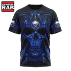 NHL Buffalo Sabres Special Design Halloween With Skull Art Hoodie, T Shirt