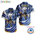 NHL Buffalo Sabres Special Movies Character Halloween Design Hawaiian Button Shirt
