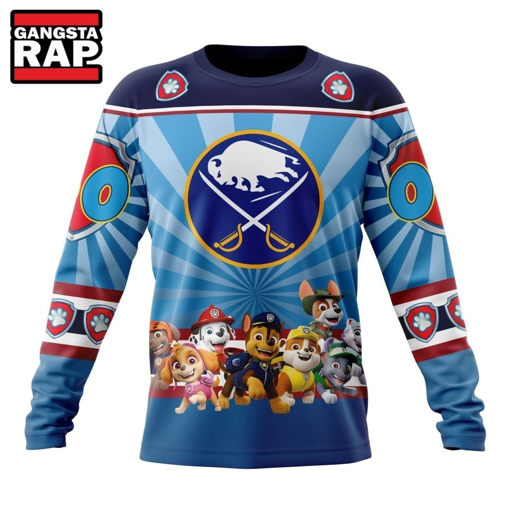 NHL Buffalo Sabres Special Paw Patrol Kits Hoodie, T Shirt