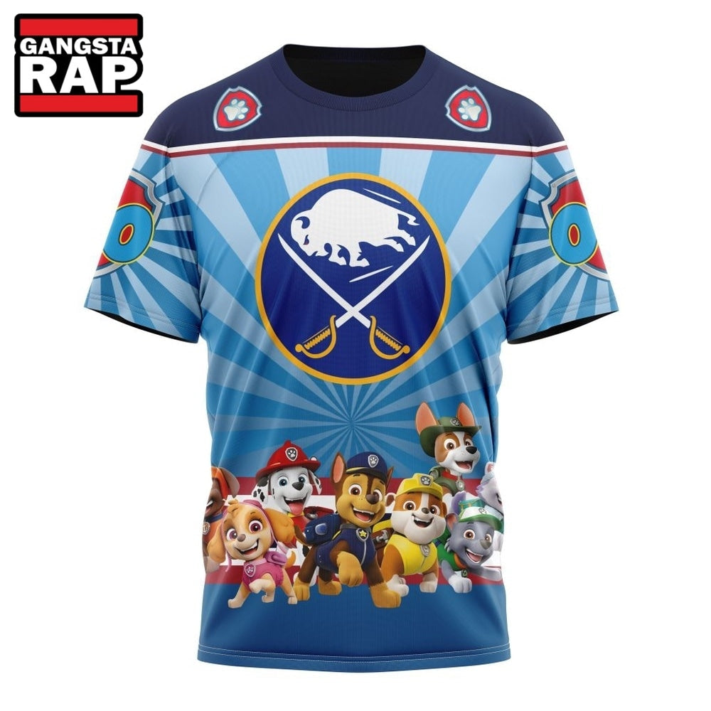 NHL Buffalo Sabres Special Paw Patrol Kits Hoodie, T Shirt