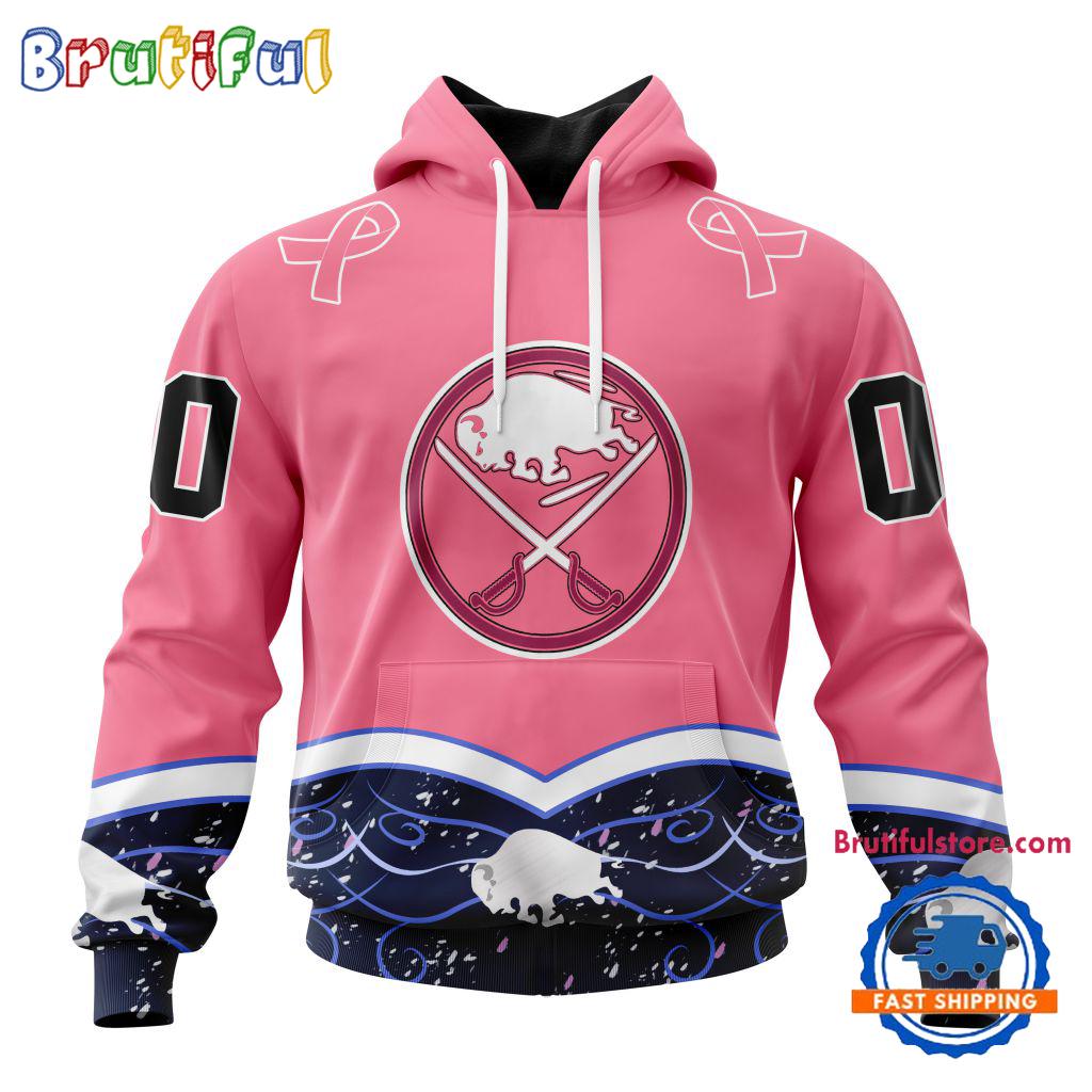 NHL Buffalo Sabres Specialized Hockey Fights Cancer Hoodie