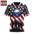 NHL Buffalo Sabres Specialized Kits For Honor USS Military Hoodie, T Shirt