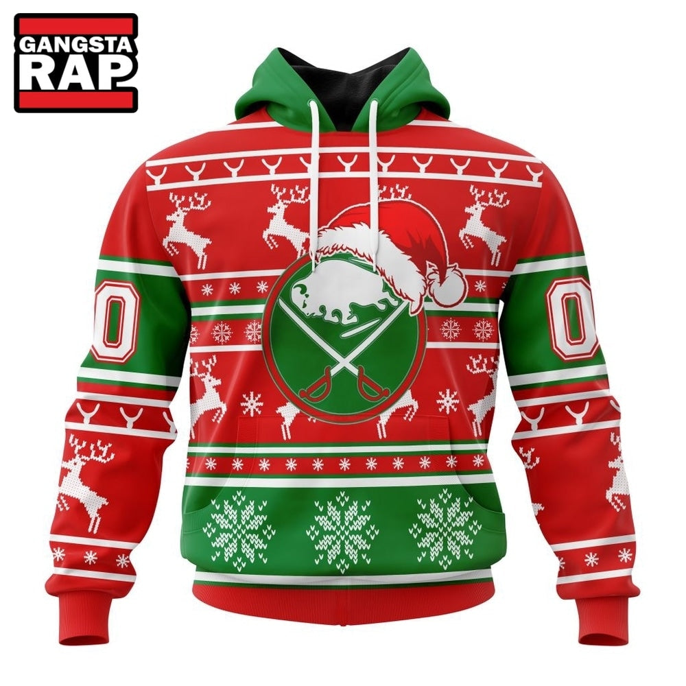 NHL Buffalo Sabres Specialized Unisex Christmas Is Coming Hoodie, T Shirt