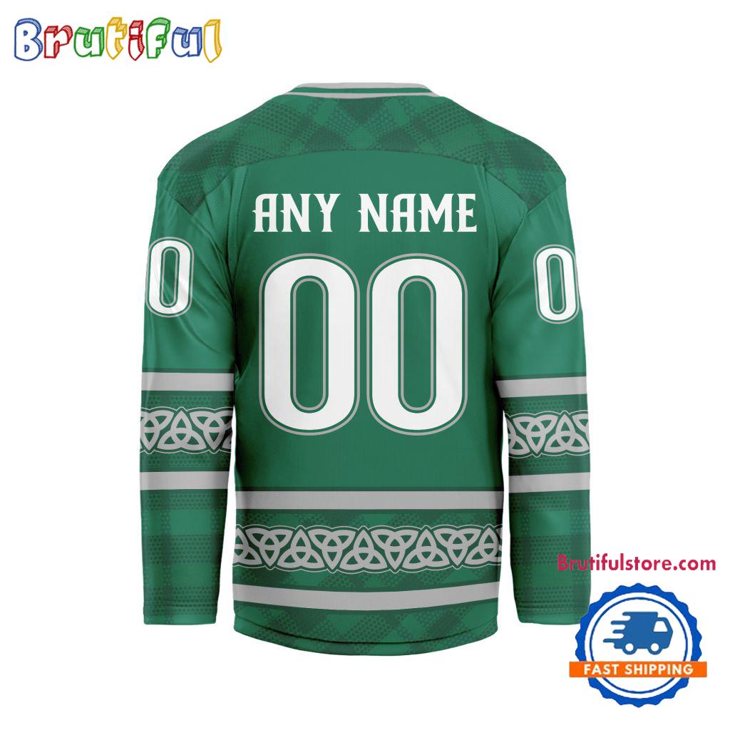 NHL Calgary Flames For St.Patrick’s Day Limited New Hockey Jersey