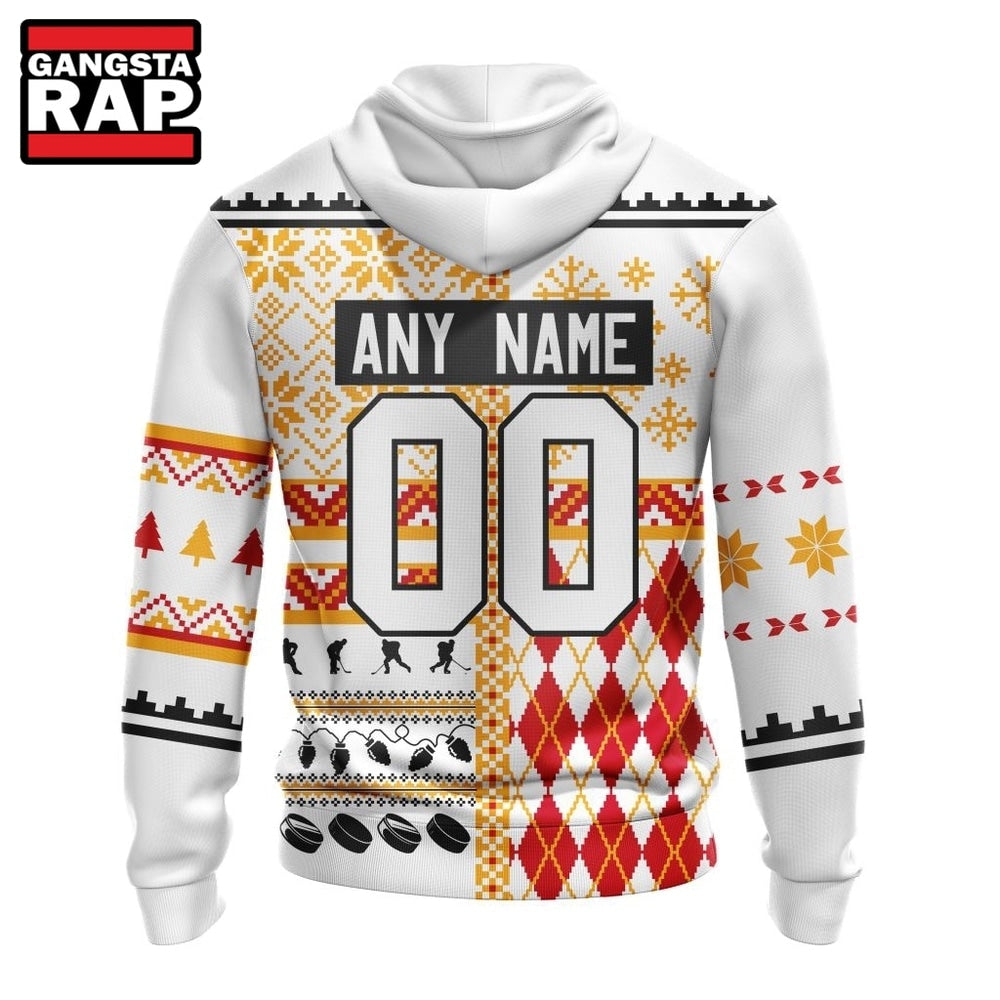 NHL Calgary Flames Specialized Christmas Is Coming New Design Hoodie, T Shirt
