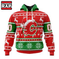 NHL Calgary Flames Specialized Unisex Christmas Is Coming Hoodie, T Shirt