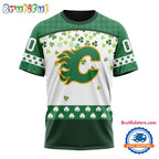 NHL Calgary Flames St. Patrick’s Day For Hockey Fans New Design T Shirt
