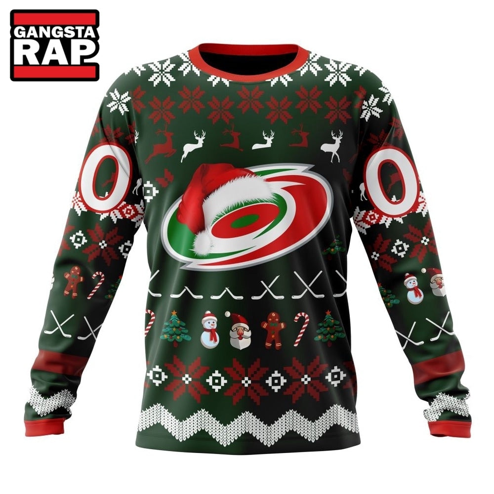 NHL Carolina Hurricanes Hockey Christmas Is Coming 2026 Hoodie, T Shirt