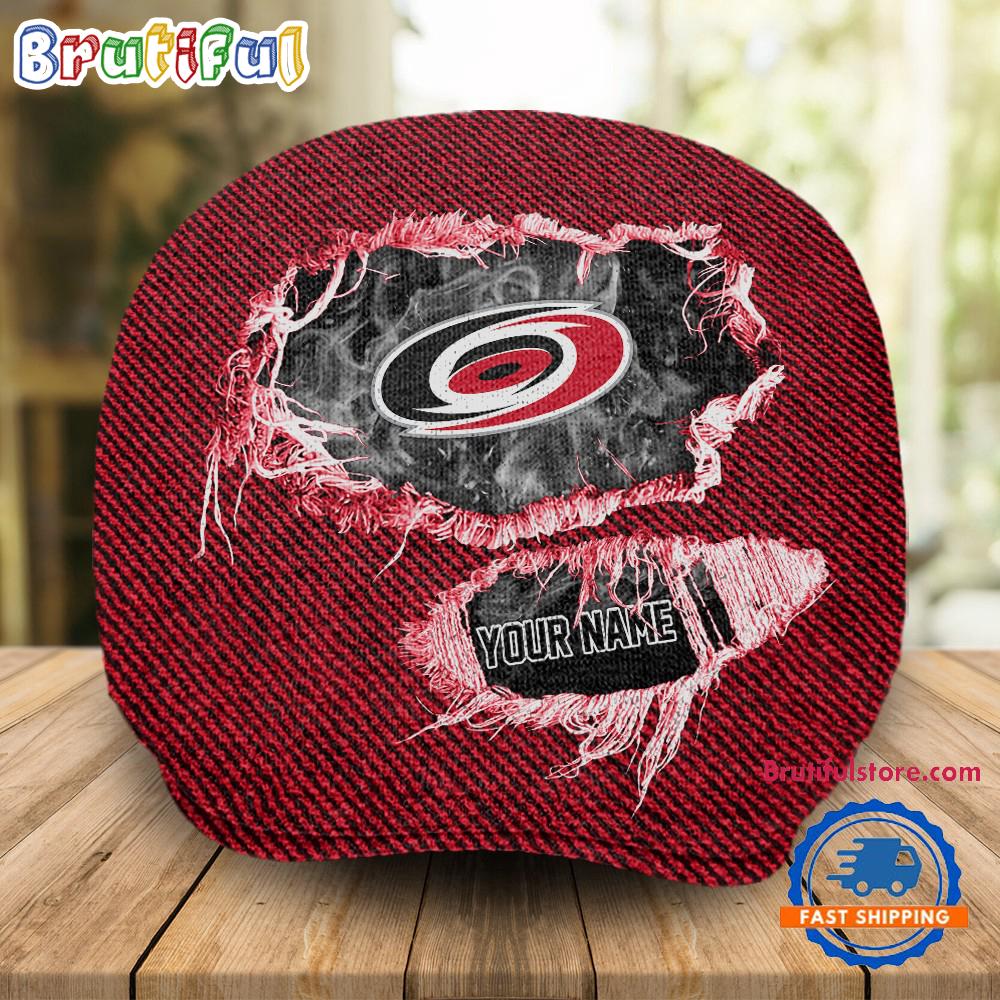 NHL Carolina Hurricanes Hockey Logo Team Design Jeff Cap