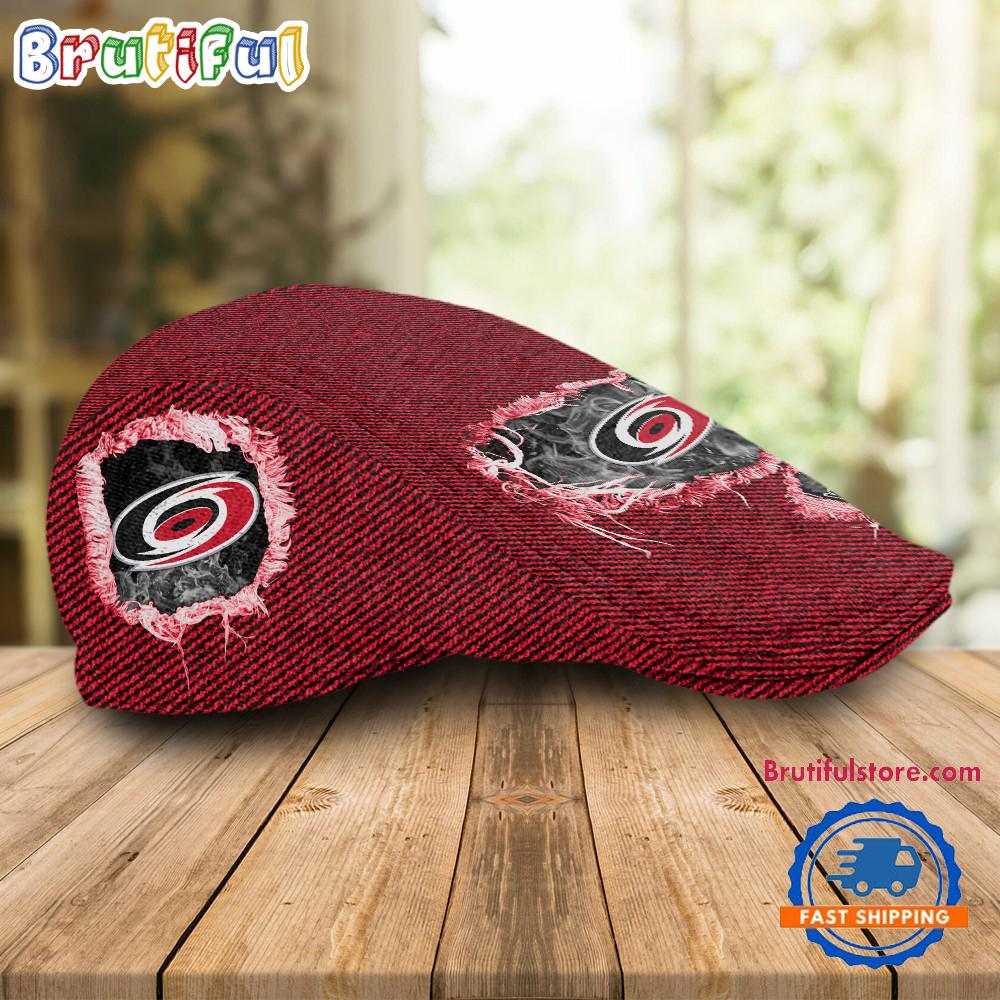 NHL Carolina Hurricanes Hockey Logo Team Design Jeff Cap