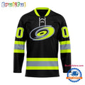 NHL Carolina Hurricanes Honoring Firefighters Lace Hockey Jersey