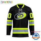 NHL Carolina Hurricanes Honoring Firefighters Lace Hockey Jersey