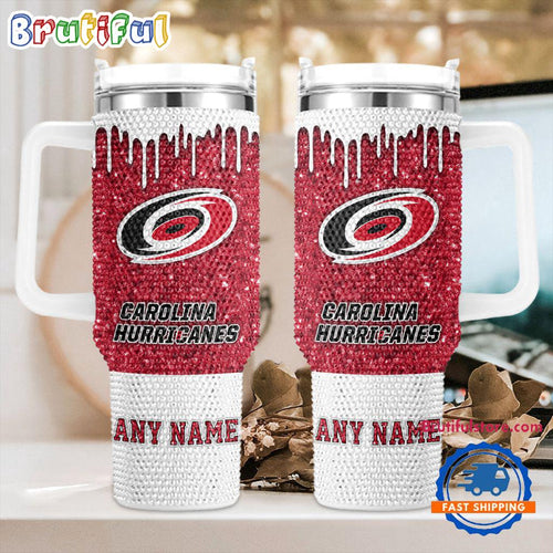 NHL Carolina Hurricanes Personalized Stanley Diamond Tumbler 40oz