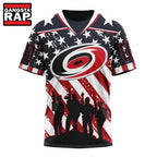 NHL Carolina Hurricanes Specialized Kits For Honor USS Military Hoodie, T Shirt
