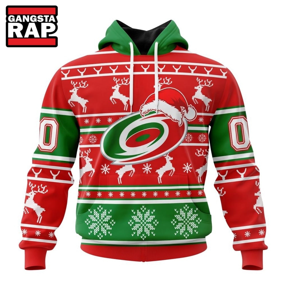NHL Carolina Hurricanes Specialized Unisex Christmas Is Coming Hoodie, T Shirt