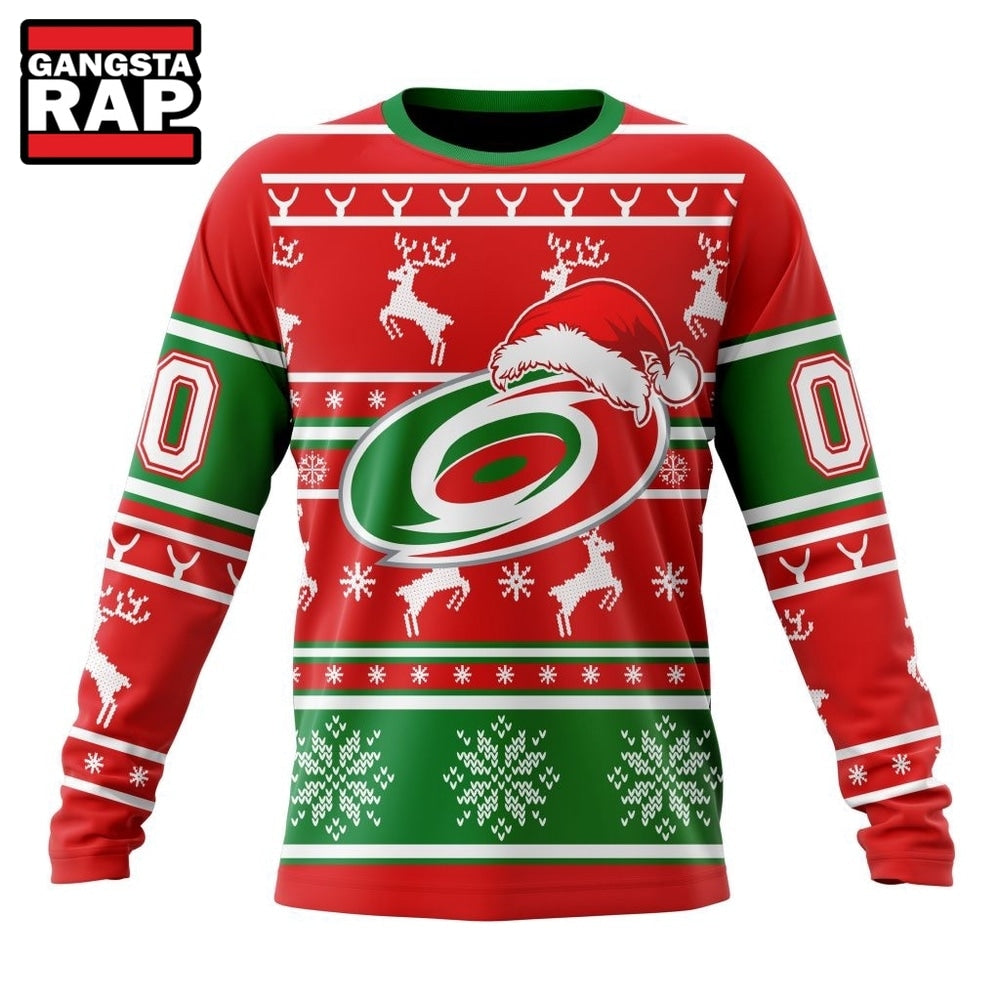 NHL Carolina Hurricanes Specialized Unisex Christmas Is Coming Hoodie, T Shirt