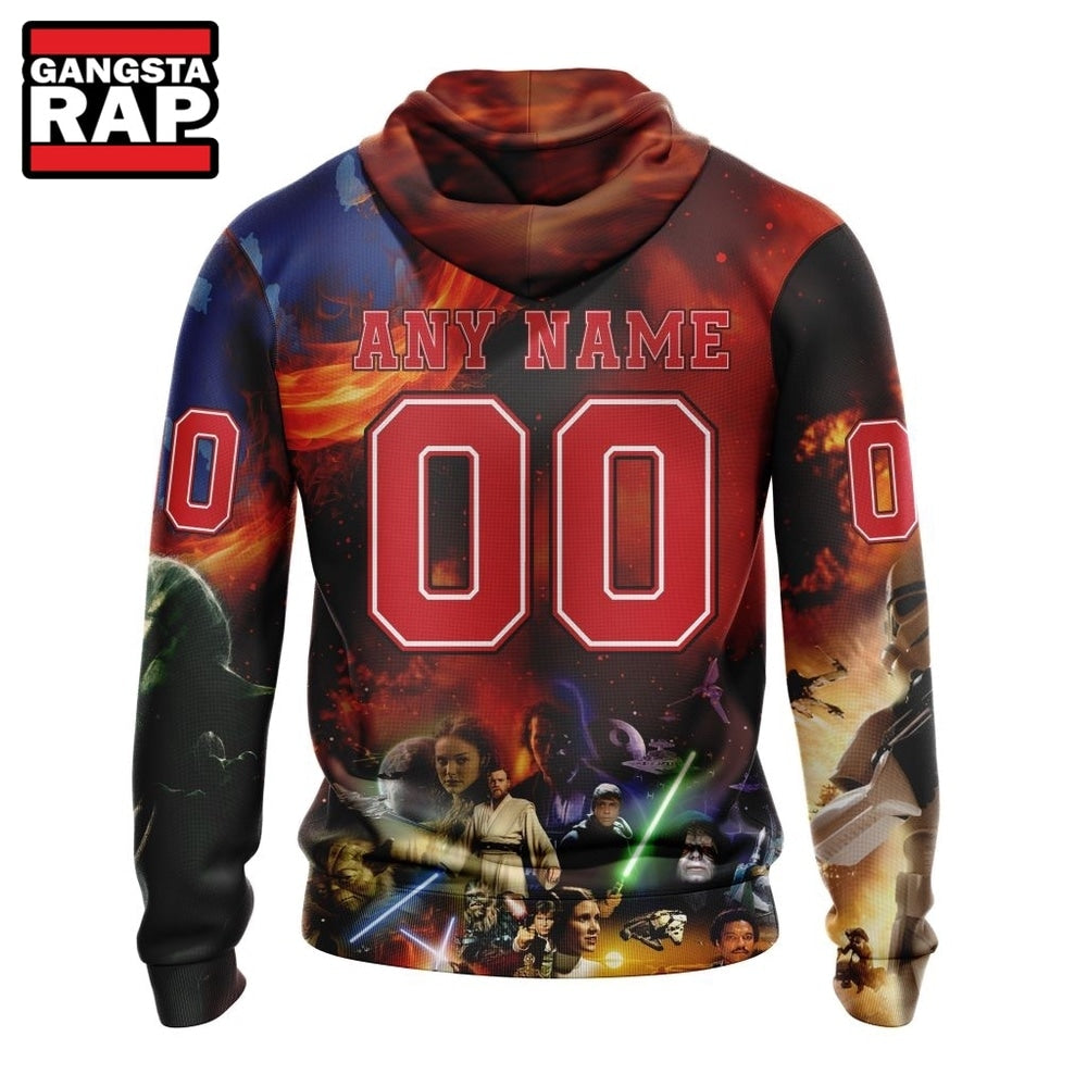 NHL Carolina Hurricanes x Star War Specialized Design Hoodie, T Shirt