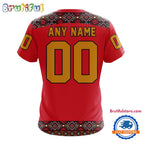 NHL Chicago Blackhawks Special Native American Heritage Design T Shirt, Hoodie, Sweatshirt