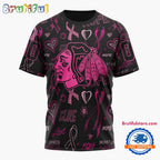 NHL Chicago Blackhawks Special Pink Breast Cancer Awareness New Design T Shirt