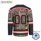 NHL Chicago Blackhawks Special Realtree Camo Hunting Hockey Jersey