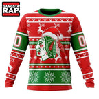 NHL Chicago BlackHawks Specialized Unisex Christmas Is Coming Hoodie, T Shirt